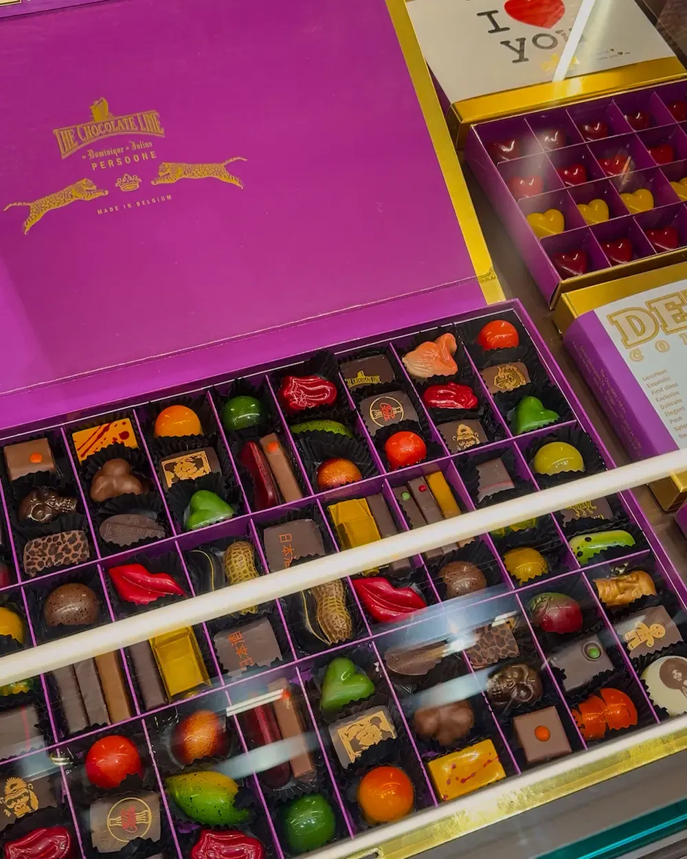 The Chocolate Line shop in Bruges